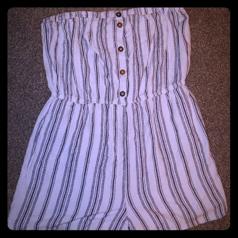 Striped Romper